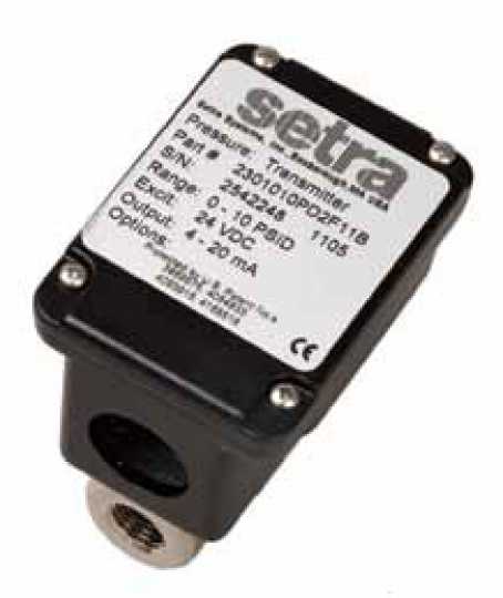 Setra Systems, Inc. - 230(Wet-to-Wet Pressure Transducer